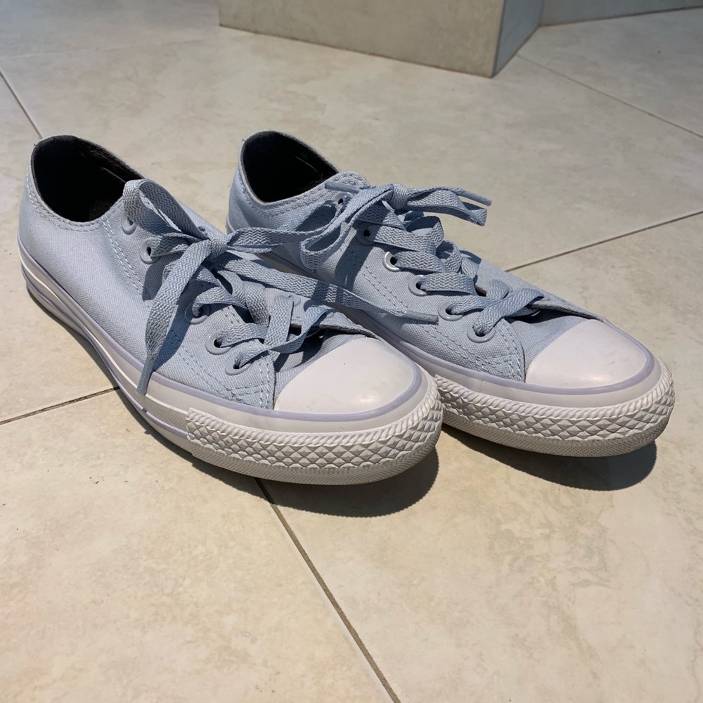 Light blue Converse size 7